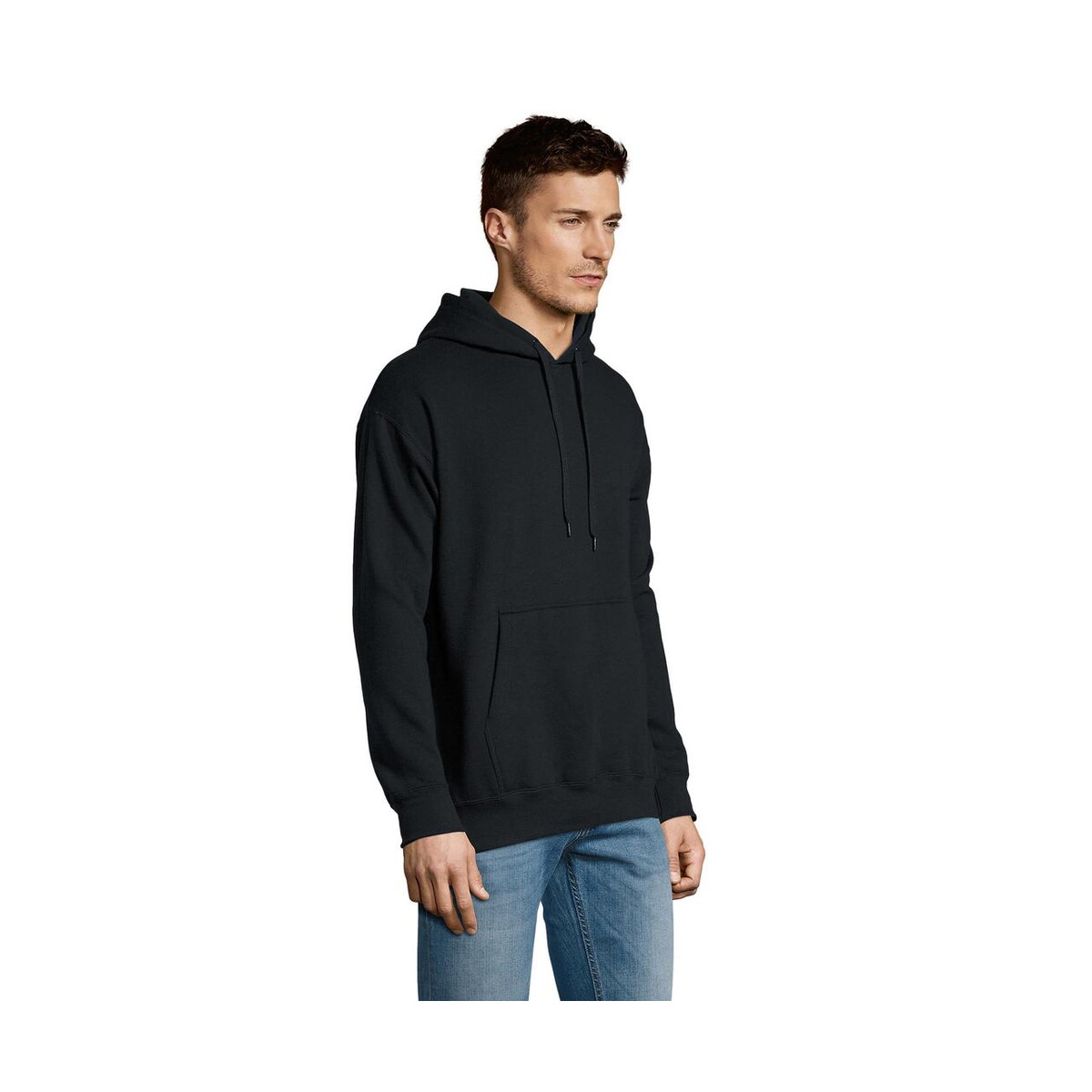 Bluzy z logo – slam uni bluza z kapturem slam s13251-ny-side SLAM Uni Bluza z kapturem SLAM s13251-ny-side
