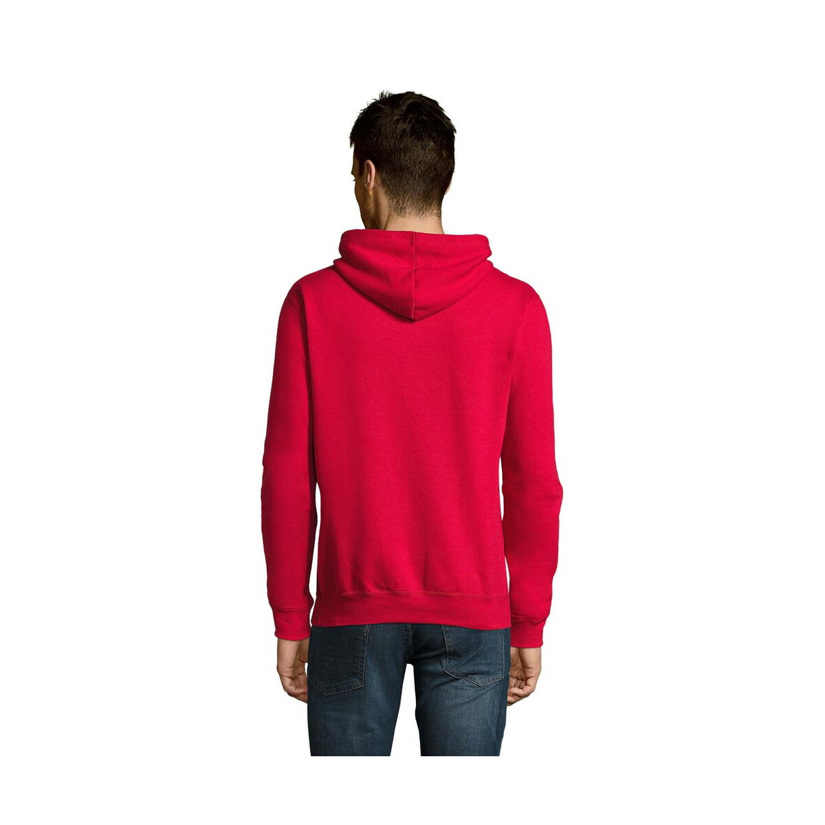 Bluzy z logo – slam uni bluza z kapturem slam s13251-rd-back SLAM Uni Bluza z kapturem SLAM s13251-rd-back