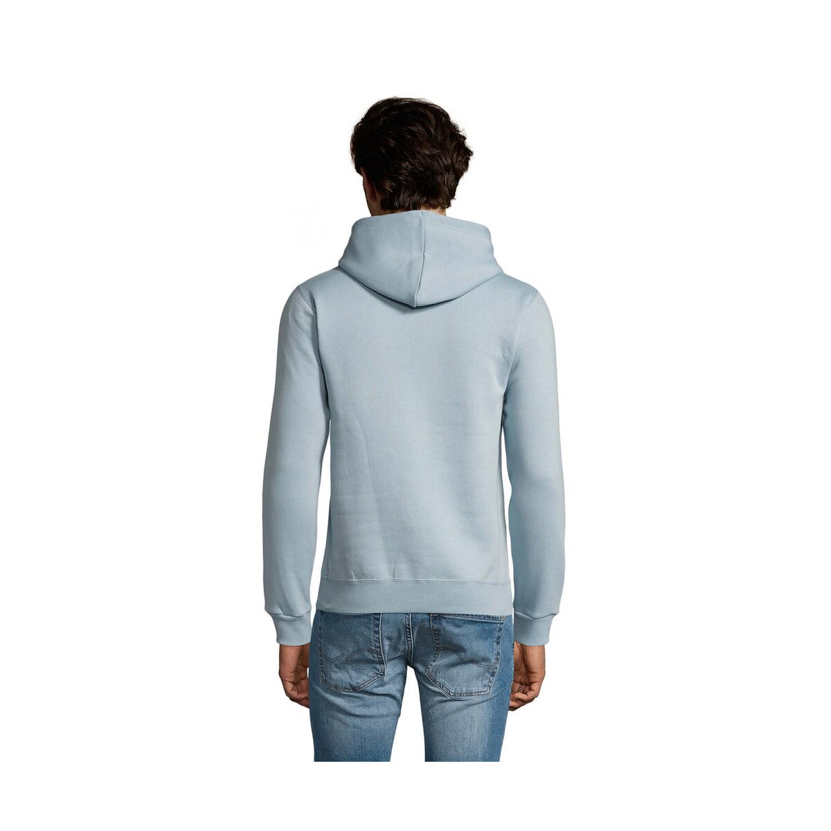 Bluzy z logo – spencer męska bluza 280g spencer s02991-cy-back SPENCER męska bluza 280g SPENCER s02991-cy-back