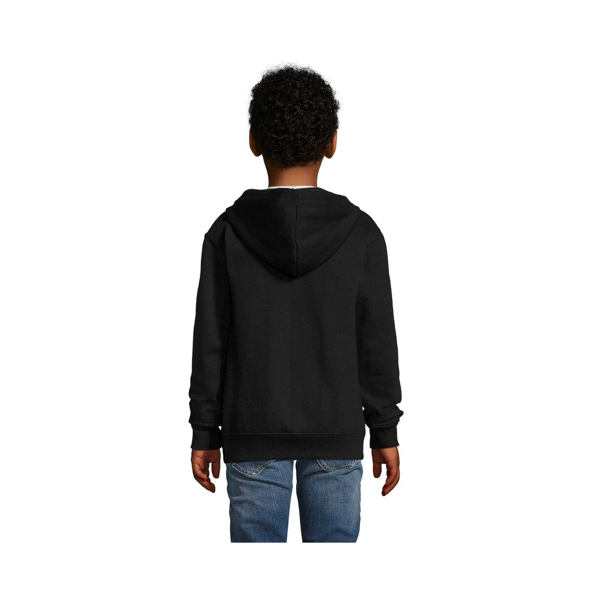 Bluzy z logo – stone dziecięcy hoodie stone kids s02092-bk-back STONE Dziecięcy hoodie STONE KIDS s02092-bk-back
