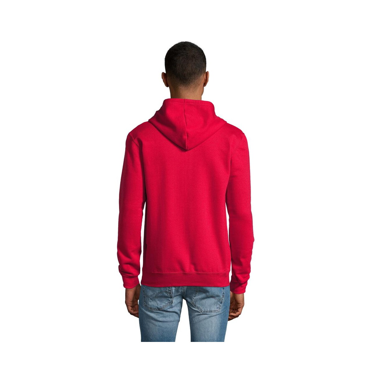Bluzy z logo – stone uni hoodie 260g stone s01714-rd-back STONE UNI HOODIE 260g STONE s01714-rd-back