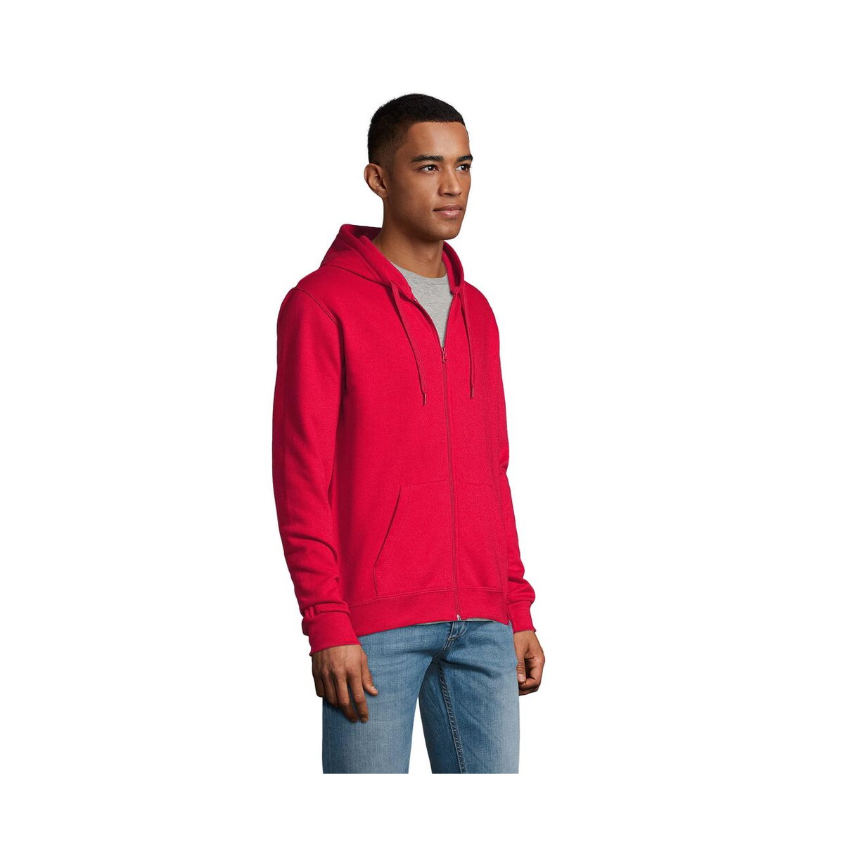 Bluzy z logo – stone uni hoodie 260g stone s01714-rd-side STONE UNI HOODIE 260g STONE s01714-rd-side