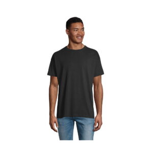 BOXY MEN T-SHIRT OVERSIZE BOXY MEN - Deep Black - L