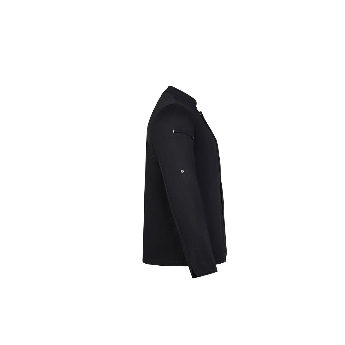 Fartuchy z logo – vl agni. kurtka kucharska unisex (190 g/m²) z bawełny (35%) i poliestru z recyklingu (65%) 36161_103-d VL AGNI. Kurtka kucharska unisex (190 g/m²) z bawełny (35%) i poliestru z recyklingu (65%) 36161_103-d