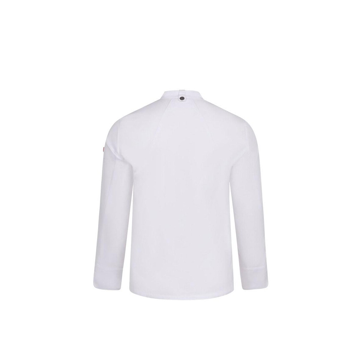 Fartuchy z logo – vl agni. kurtka kucharska unisex (190 g/m²) z bawełny (35%) i poliestru z recyklingu (65%) 36161_106-b VL AGNI. Kurtka kucharska unisex (190 g/m²) z bawełny (35%) i poliestru z recyklingu (65%) 36161_106-b