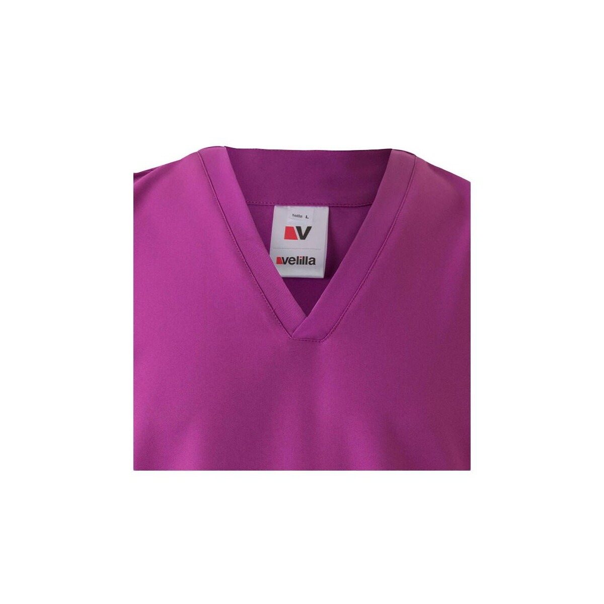 Fartuchy z logo – vl flora. tunika z krótkim rękawem (140 g/m²) wykonana w 100% z mikrofibry 36164_122-e VL FLORA. Tunika z krótkim rękawem (140 g/m²) wykonana w 100% z mikrofibry 36164_122-e