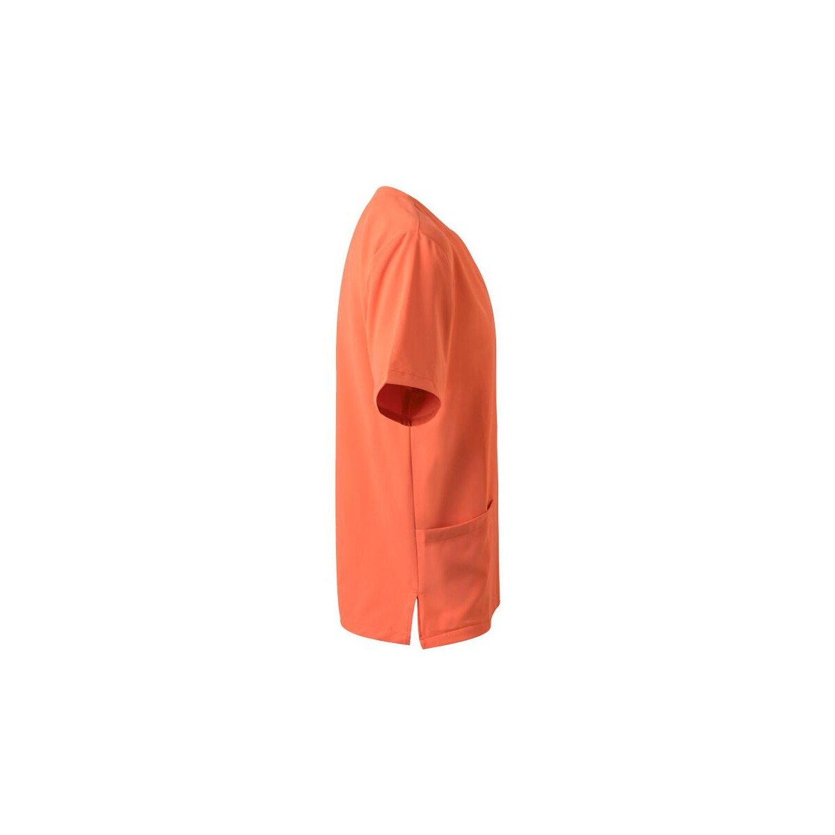 Fartuchy z logo – vl flora. tunika z krótkim rękawem (140 g/m²) wykonana w 100% z mikrofibry 36164_128-c VL FLORA. Tunika z krótkim rękawem (140 g/m²) wykonana w 100% z mikrofibry 36164_128-c
