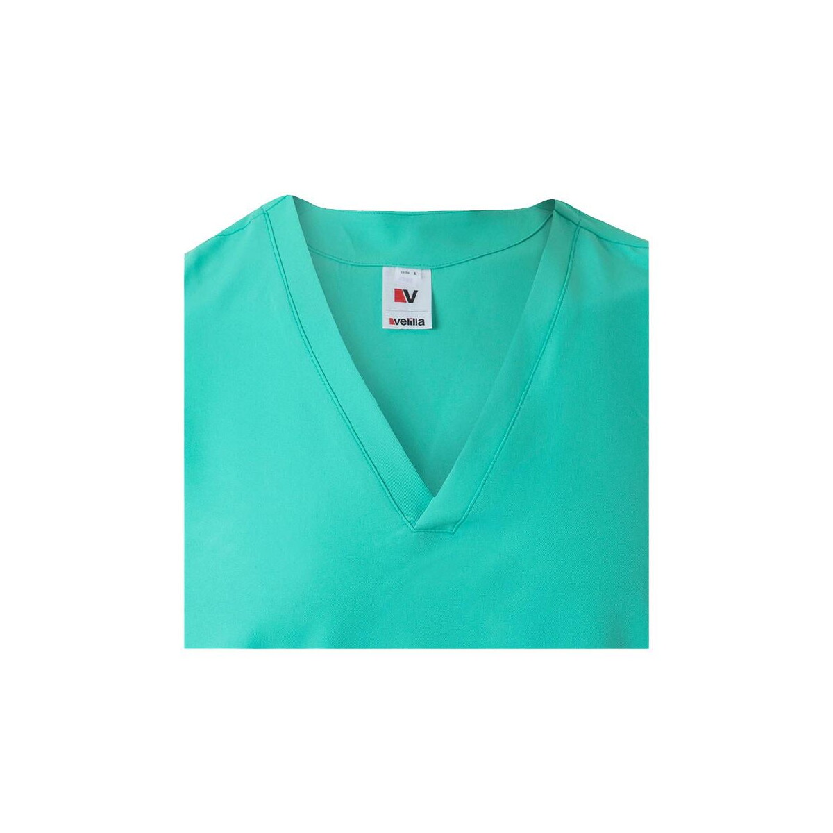 Fartuchy z logo – vl flora. tunika z krótkim rękawem (140 g/m²) wykonana w 100% z mikrofibry 36164_189-e VL FLORA. Tunika z krótkim rękawem (140 g/m²) wykonana w 100% z mikrofibry 36164_189-e