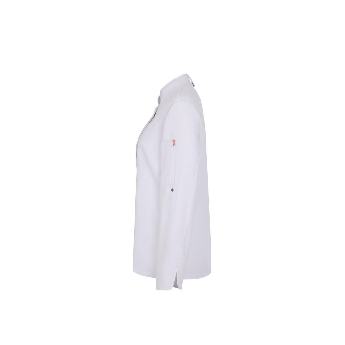 Fartuchy z logo – vl thoth. kobieca bluza kuchenna (190 g/m²) wykonana z bawełny (35%) i poliestru z recyklingu (65%) 36160_106-c VL THOTH. Kobieca bluza kuchenna (190 g/m²) wykonana z bawełny (35%) i poliestru z recyklingu (65%) 36160_106-c