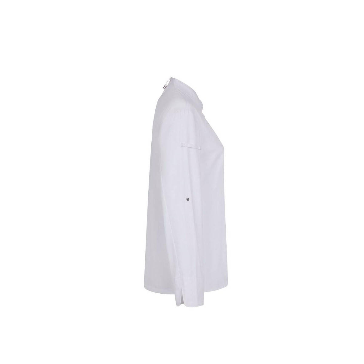 Fartuchy z logo – vl thoth. kobieca bluza kuchenna (190 g/m²) wykonana z bawełny (35%) i poliestru z recyklingu (65%) 36160_106-d VL THOTH. Kobieca bluza kuchenna (190 g/m²) wykonana z bawełny (35%) i poliestru z recyklingu (65%) 36160_106-d