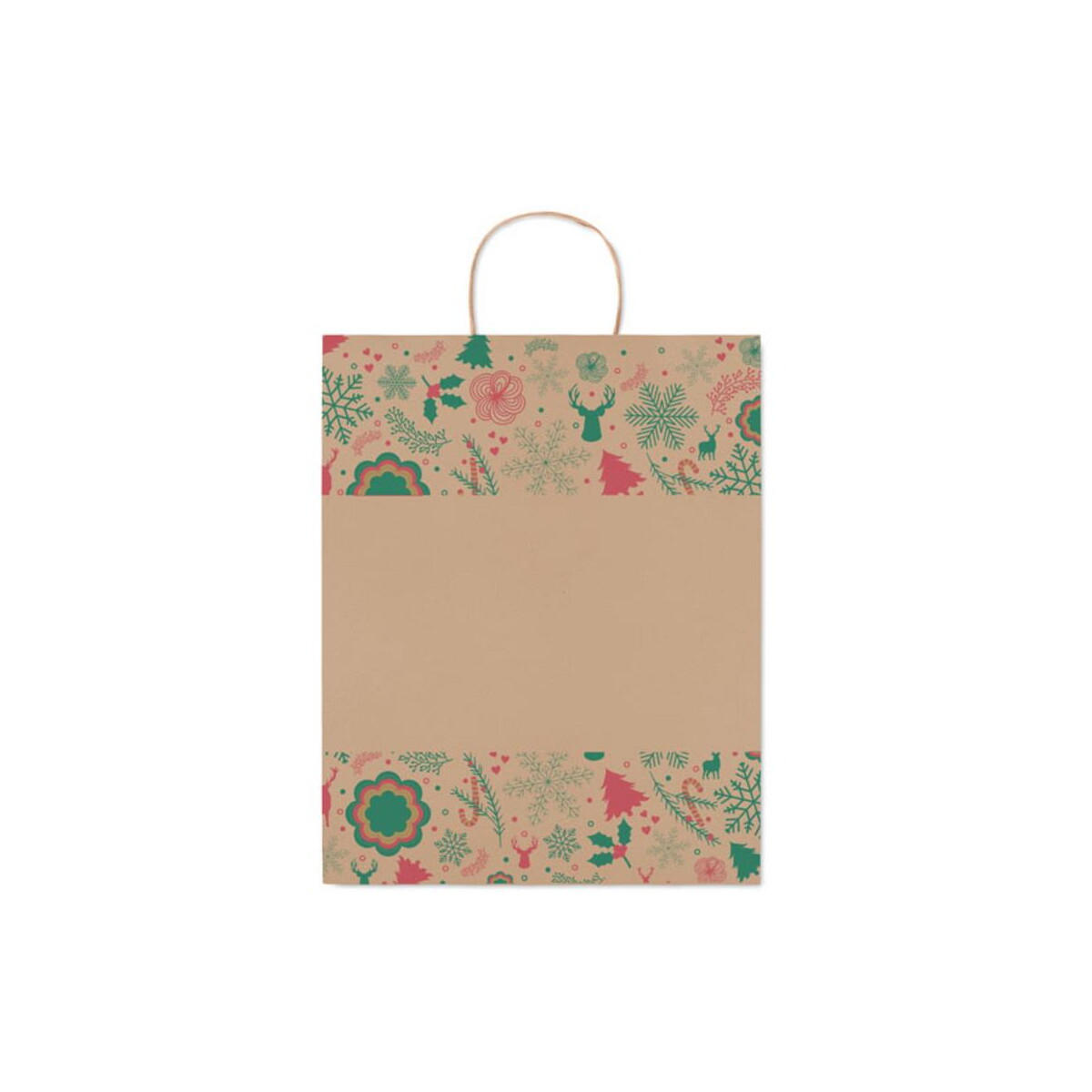Gadżety świąteczne z logo – papierowa torba prezentowa l bao large cx1520-13-side Papierowa torba prezentowa L BAO LARGE cx1520-13-side