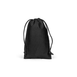 GIFT BAG S. Mała torba z włókniny zgrzewana termicznie (60 g/m²) - Czarna