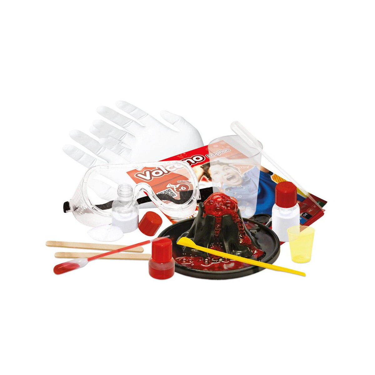 Gry z logo – volcanic eruption game. gra edukacyjna dla dzieci 35867_100-a VOLCANIC ERUPTION GAME. Gra edukacyjna dla dzieci 35867_100-a