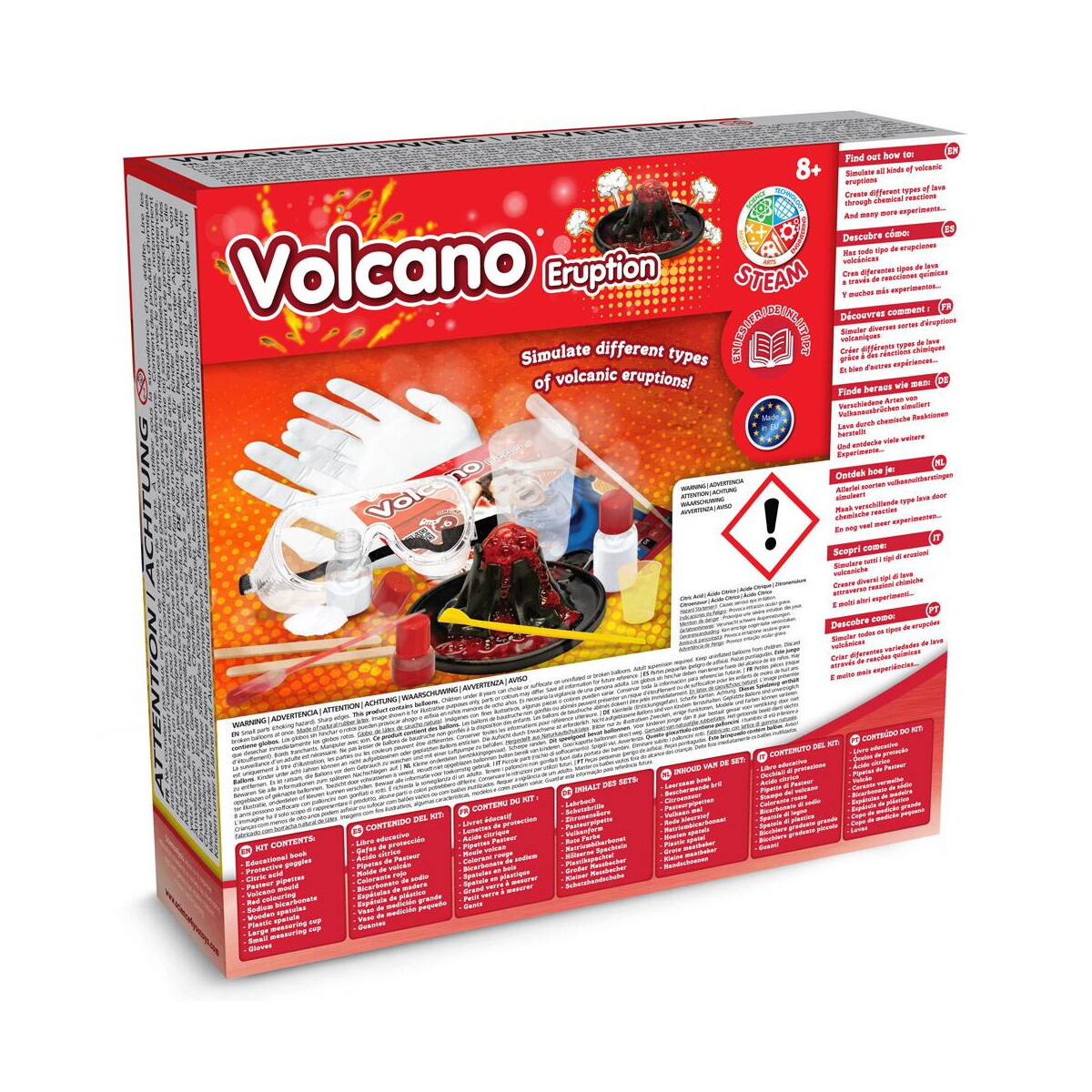 Gry z logo – volcanic eruption game. gra edukacyjna dla dzieci 35867_100-b VOLCANIC ERUPTION GAME. Gra edukacyjna dla dzieci 35867_100-b