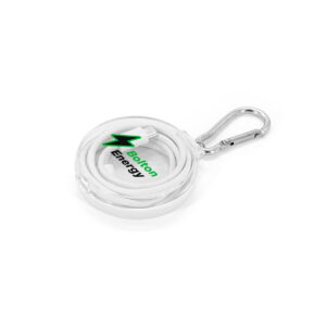 JEMISON. Kabel USB-C do USB-C z oplotem (60 W), wykonany z tworzywa ABS, stali nierdzewnej, aluminium i poliestru 97222_106-logo