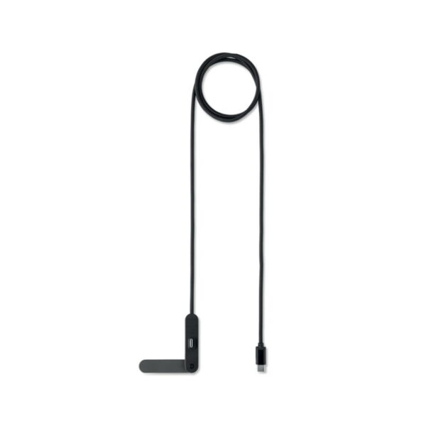 Kable usb z logo – stojak na telefon z kablem usb- nifty mo3192-03-back stojak na telefon z kablem USB- NIFTY mo3192-03-back