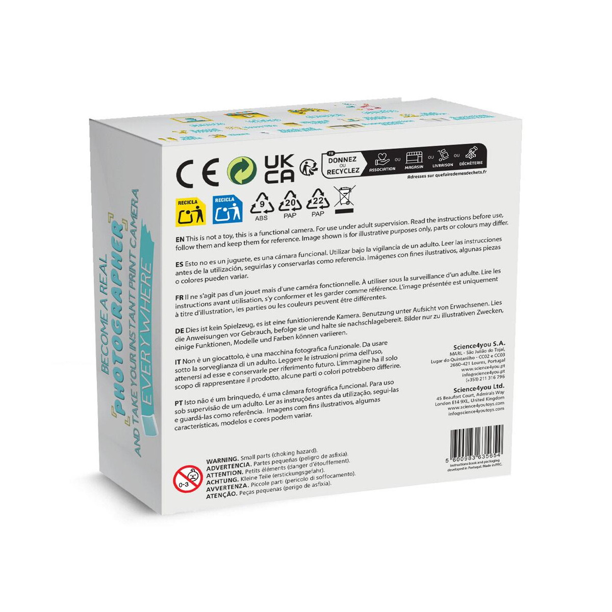 Kamery z logo – instant camera. zabawka edukacyjna dla dzieci 35872_100-b INSTANT CAMERA. Zabawka edukacyjna dla dzieci 35872_100-b