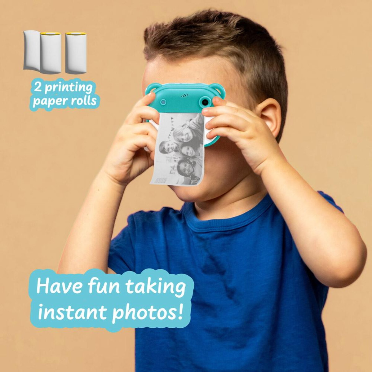 Kamery z logo – instant camera. zabawka edukacyjna dla dzieci 35872_100-c INSTANT CAMERA. Zabawka edukacyjna dla dzieci 35872_100-c