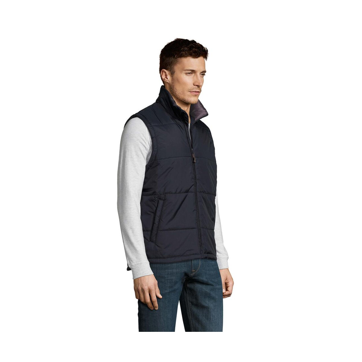 Kamizelki z logo – pikowana kamizelka warm warm s44002-ny-side Pikowana kamizelka WARM WARM s44002-ny-side
