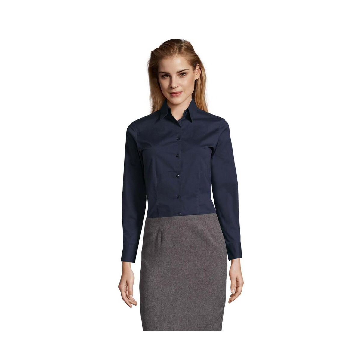 Koszule z logo – eden damska koszula 140g eden s17015-ef EDEN damska koszula 140g EDEN s17015-ef