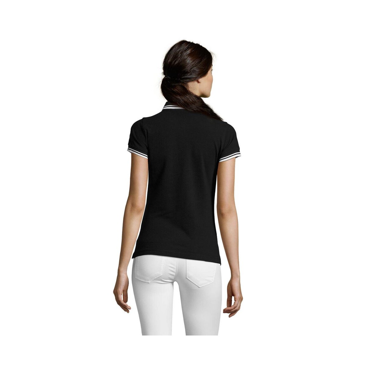 Koszulki polo z logo – pasadena damskie polo 200g pasadena women s00578-bc-back PASADENA damskie polo 200g PASADENA WOMEN s00578-bc-back