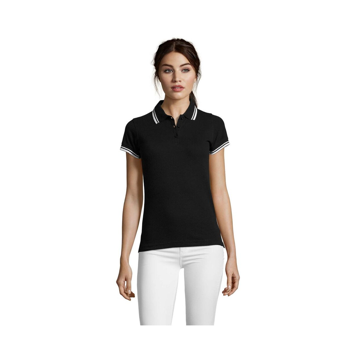 Koszulki polo z logo – pasadena damskie polo 200g pasadena women s00578-bc PASADENA damskie polo 200g PASADENA WOMEN s00578-bc