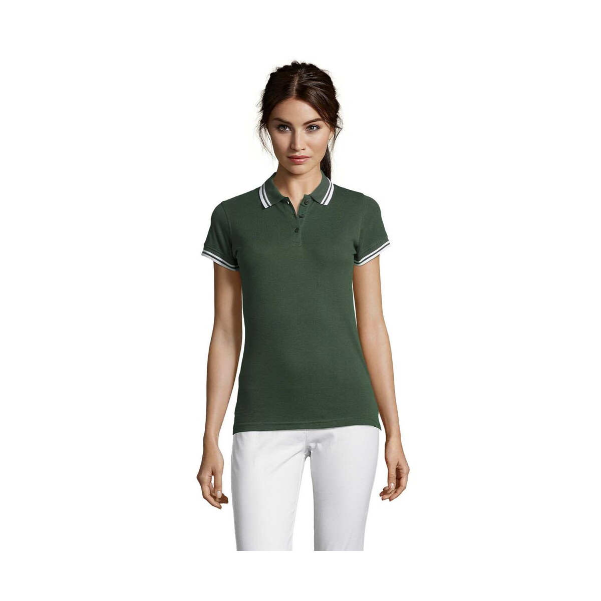 Koszulki polo z logo – pasadena damskie polo 200g pasadena women s00578-fe PASADENA damskie polo 200g PASADENA WOMEN s00578-fe