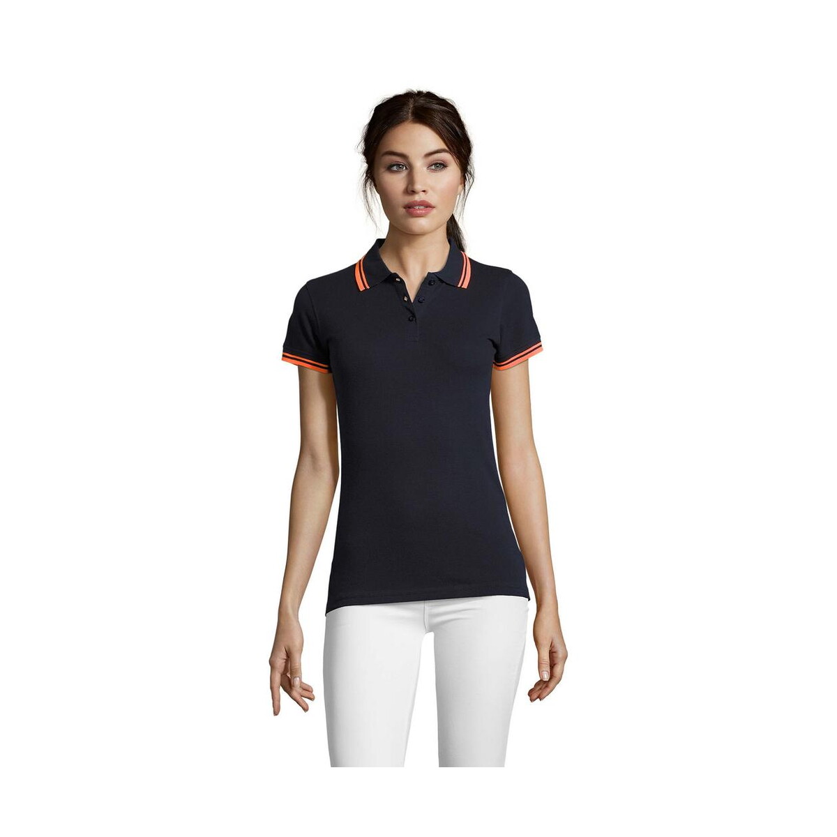 Koszulki polo z logo – pasadena damskie polo 200g pasadena women s00578-fo PASADENA damskie polo 200g PASADENA WOMEN s00578-fo