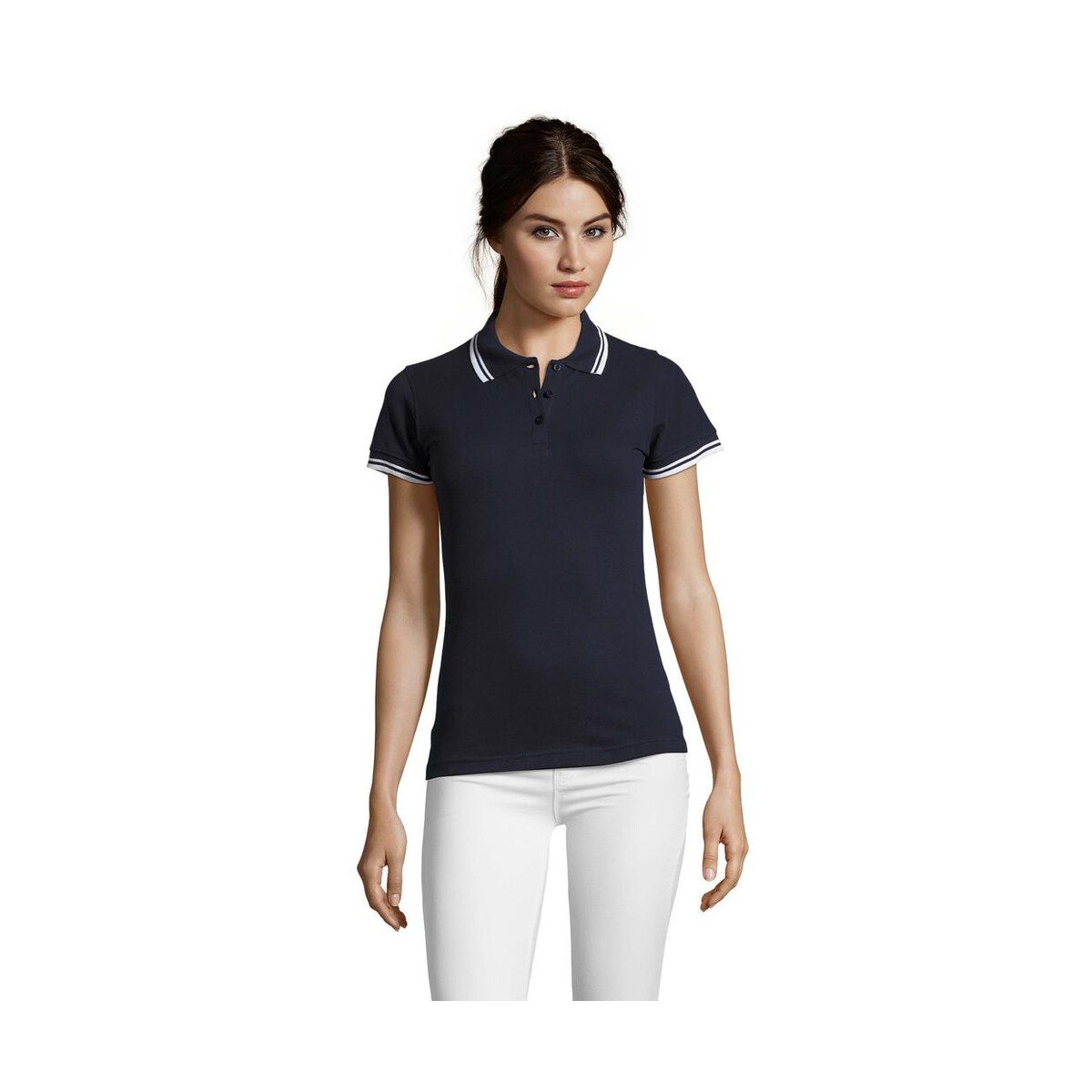 Koszulki polo z logo – pasadena damskie polo 200g pasadena women s00578-fw PASADENA damskie polo 200g PASADENA WOMEN s00578-fw