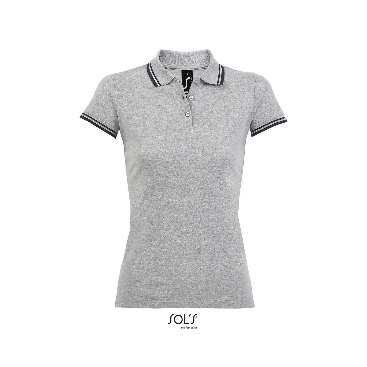 Koszulki polo z logo – pasadena damskie polo 200g pasadena women s00578-gf PASADENA damskie polo 200g PASADENA WOMEN s00578-gf