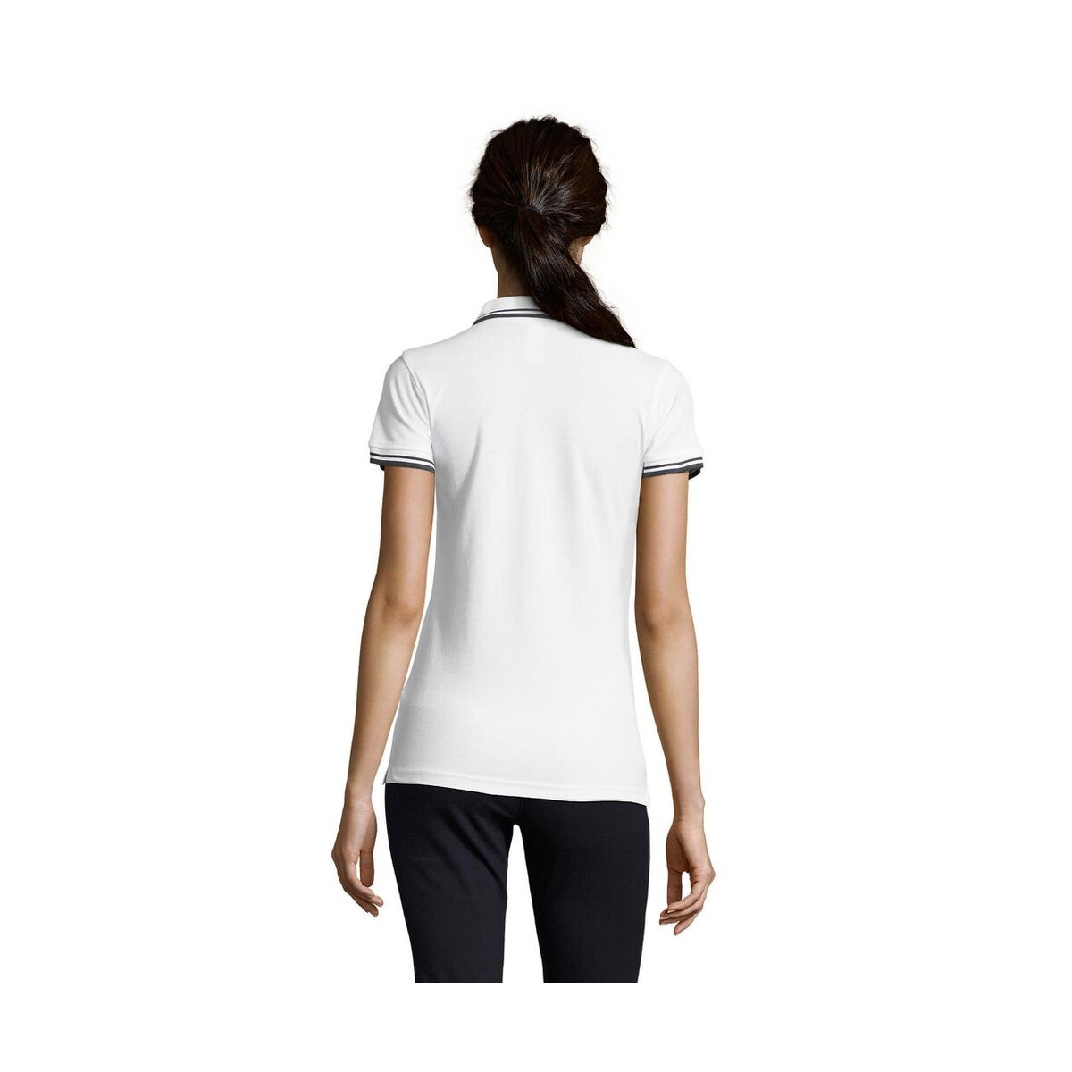 Koszulki polo z logo – pasadena damskie polo 200g pasadena women s00578-nw-back PASADENA damskie polo 200g PASADENA WOMEN s00578-nw-back