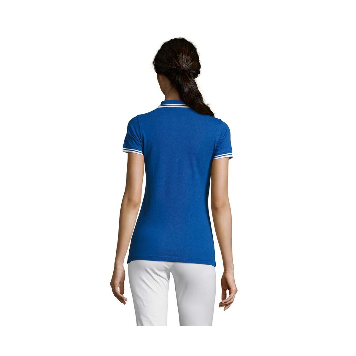 Koszulki polo z logo – pasadena damskie polo 200g pasadena women s00578-rw-back PASADENA damskie polo 200g PASADENA WOMEN s00578-rw-back