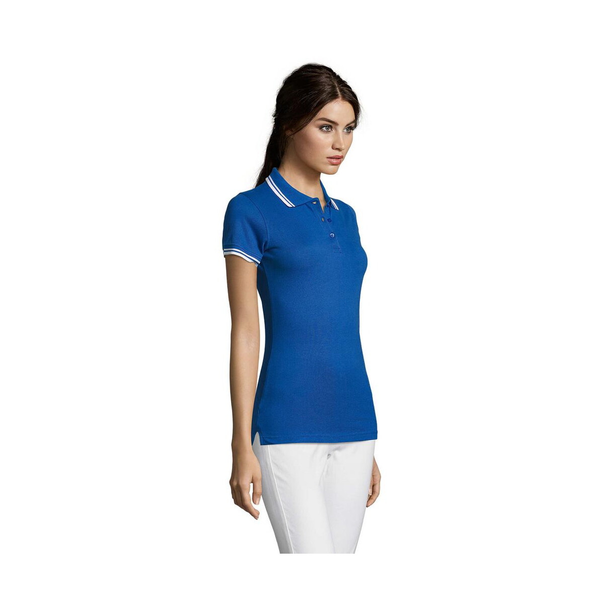 Koszulki polo z logo – pasadena damskie polo 200g pasadena women s00578-rw-side PASADENA damskie polo 200g PASADENA WOMEN s00578-rw-side