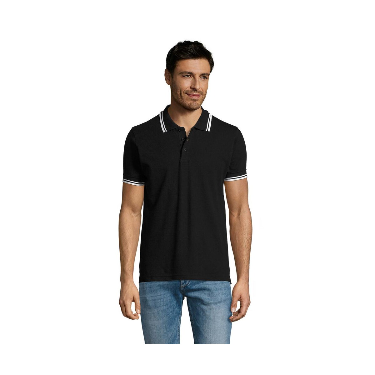 Koszulki polo z logo – pasadena męskie polo 200g pasadena men s00577-bc PASADENA męskie polo 200g PASADENA MEN s00577-bc