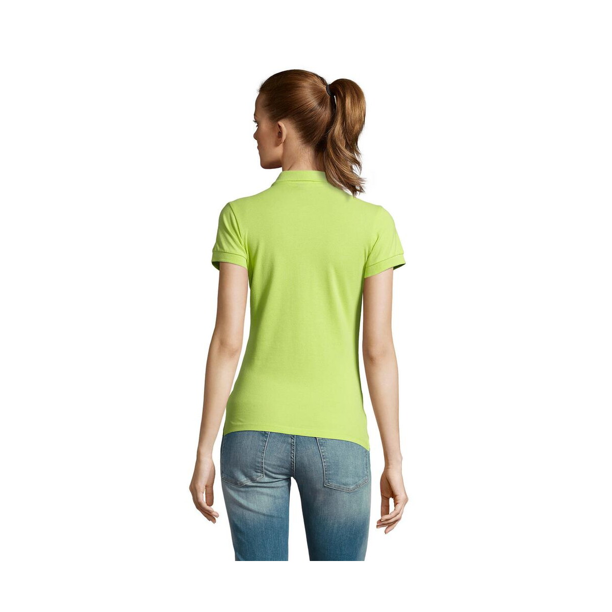 Koszulki polo z logo – passion damskie polo 170g passion s11338-ag-back PASSION Damskie POLO 170g PASSION s11338-ag-back