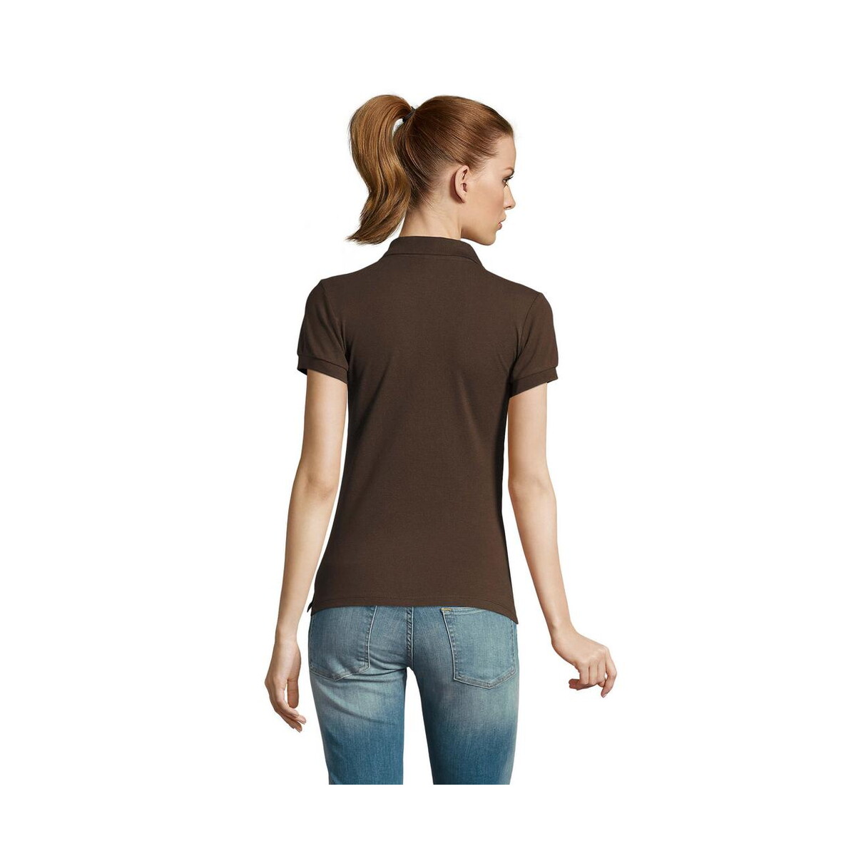 Koszulki polo z logo – passion damskie polo 170g passion s11338-ch-back PASSION Damskie POLO 170g PASSION s11338-ch-back