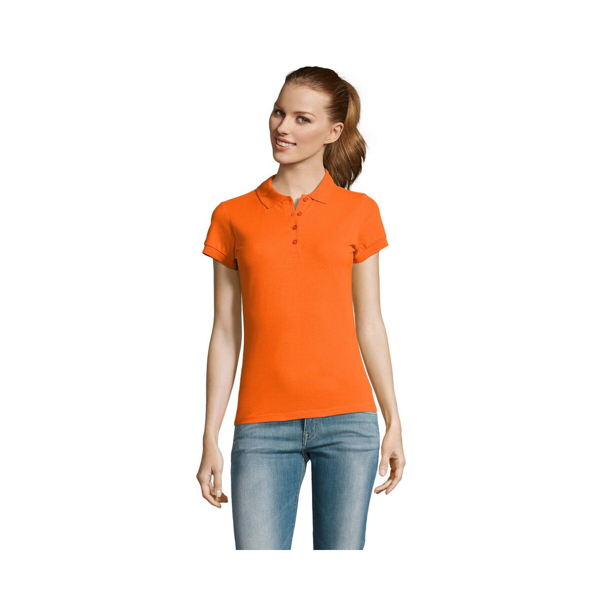 Koszulki polo z logo – passion damskie polo 170g passion s11338-or PASSION Damskie POLO 170g PASSION s11338-or