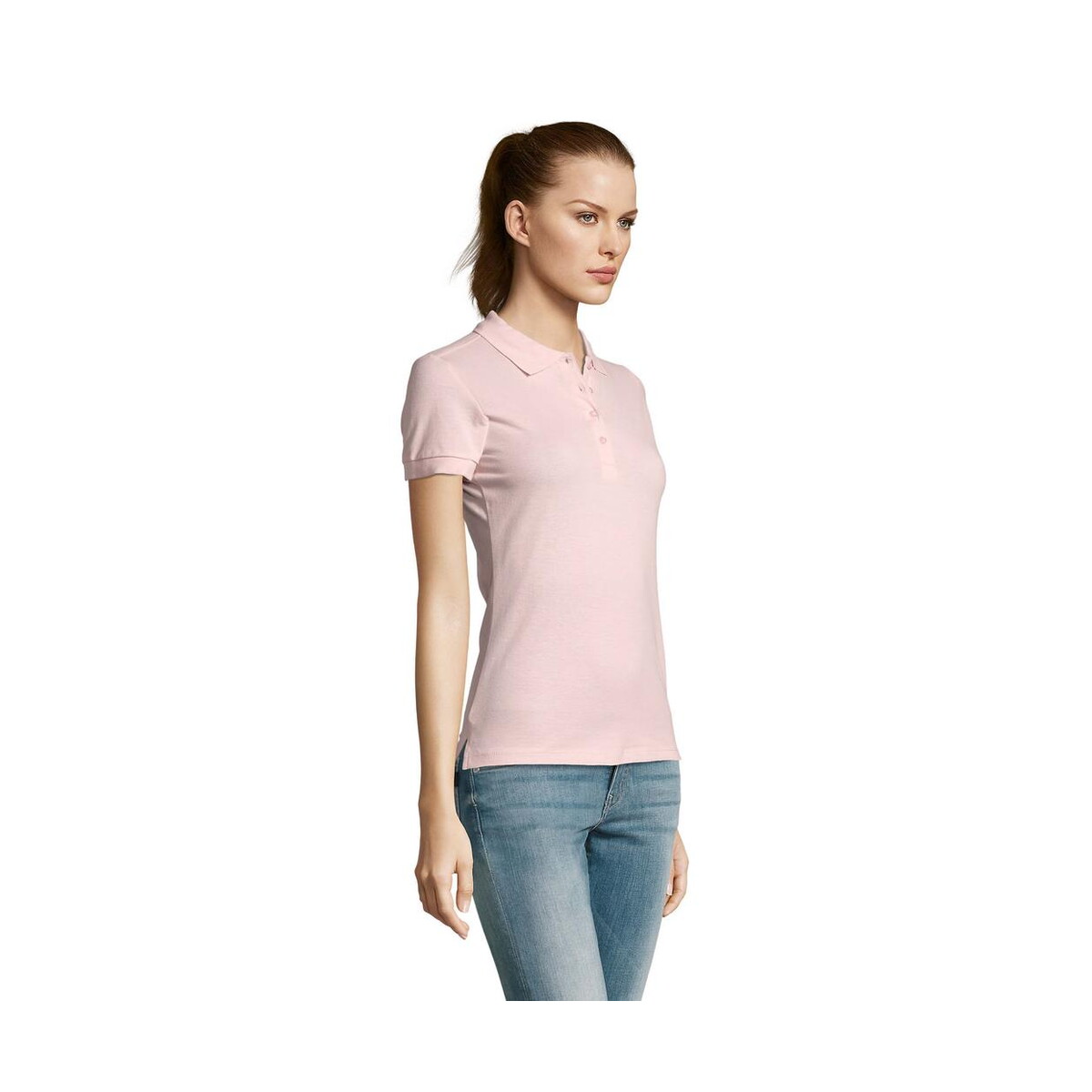 Koszulki polo z logo – passion damskie polo 170g passion s11338-pk-side PASSION Damskie POLO 170g PASSION s11338-pk-side