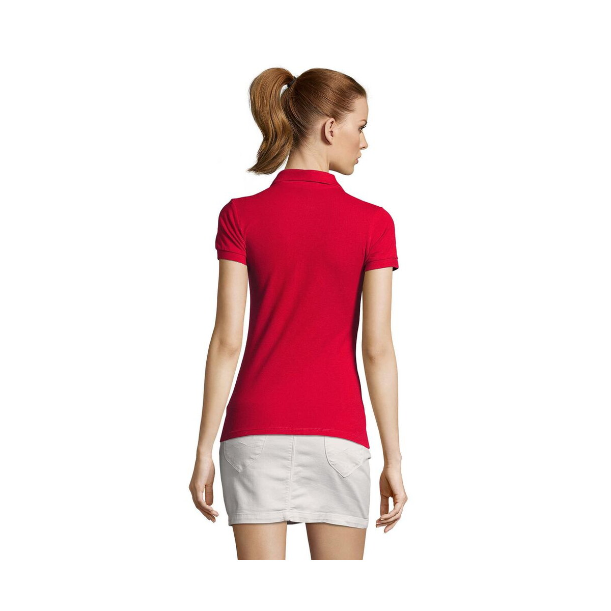 Koszulki polo z logo – passion damskie polo 170g passion s11338-rd-back PASSION Damskie POLO 170g PASSION s11338-rd-back