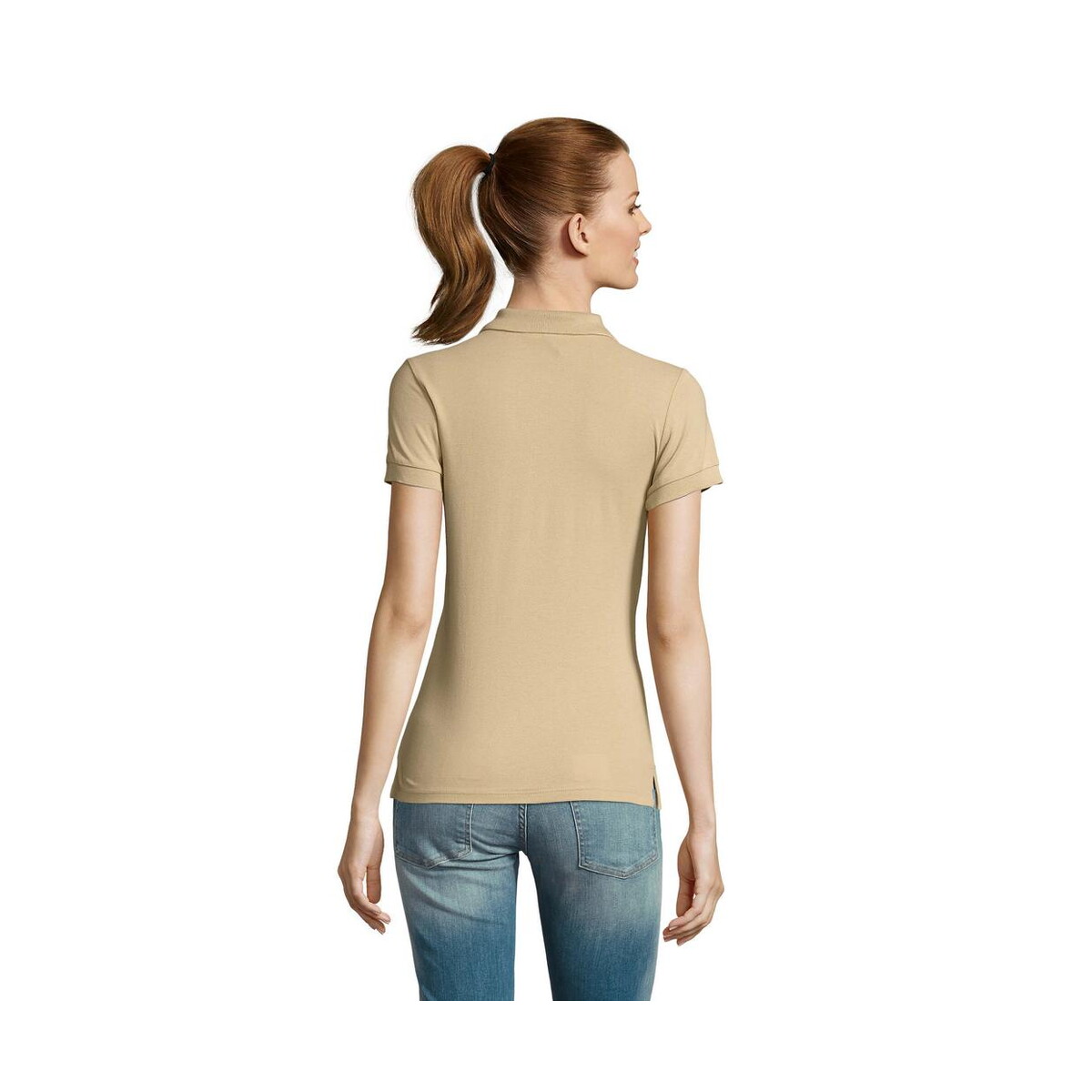 Koszulki polo z logo – passion damskie polo 170g passion s11338-sa-back PASSION Damskie POLO 170g PASSION s11338-sa-back