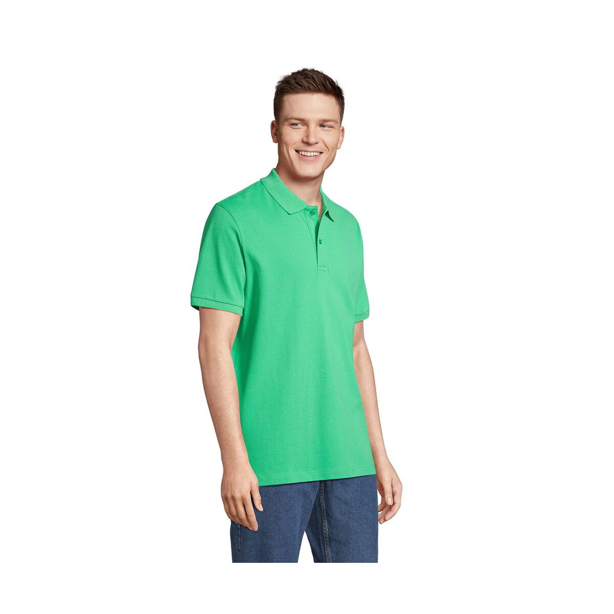 Koszulki polo z logo – pegase polo organic 210g pegase s04242-eo-side PEGASE Polo Organic 210g PEGASE s04242-eo-side