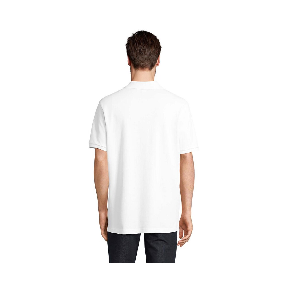 Koszulki polo z logo – pegase polo organic 210g pegase s04242-wh-back PEGASE Polo Organic 210g PEGASE s04242-wh-back