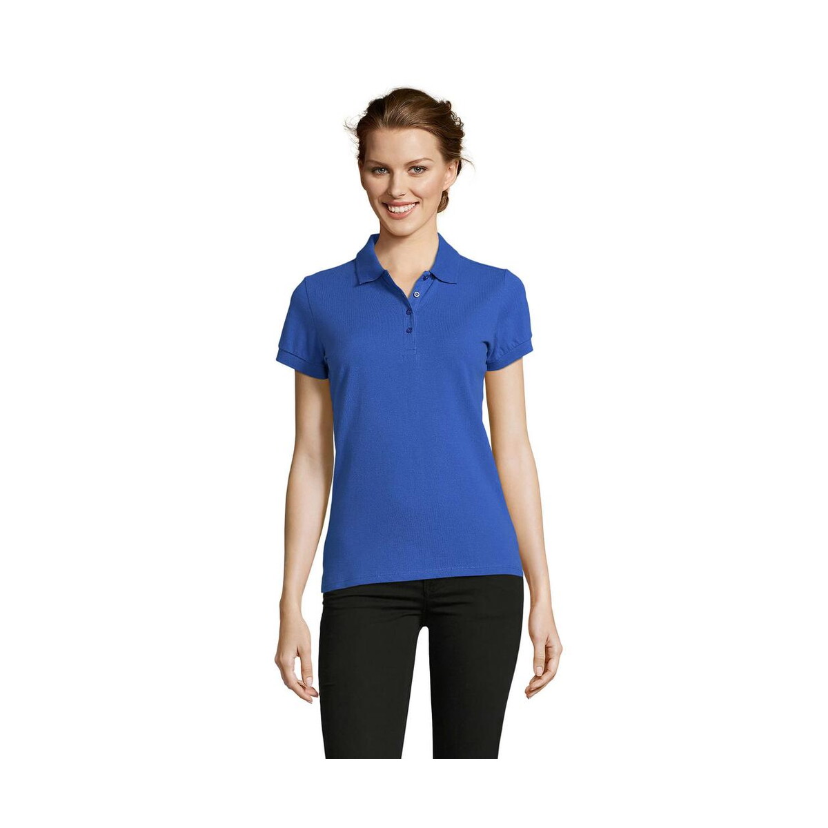 Koszulki polo z logo – people damskie polo 210g people s11310-rb PEOPLE Damskie POLO 210g PEOPLE s11310-rb