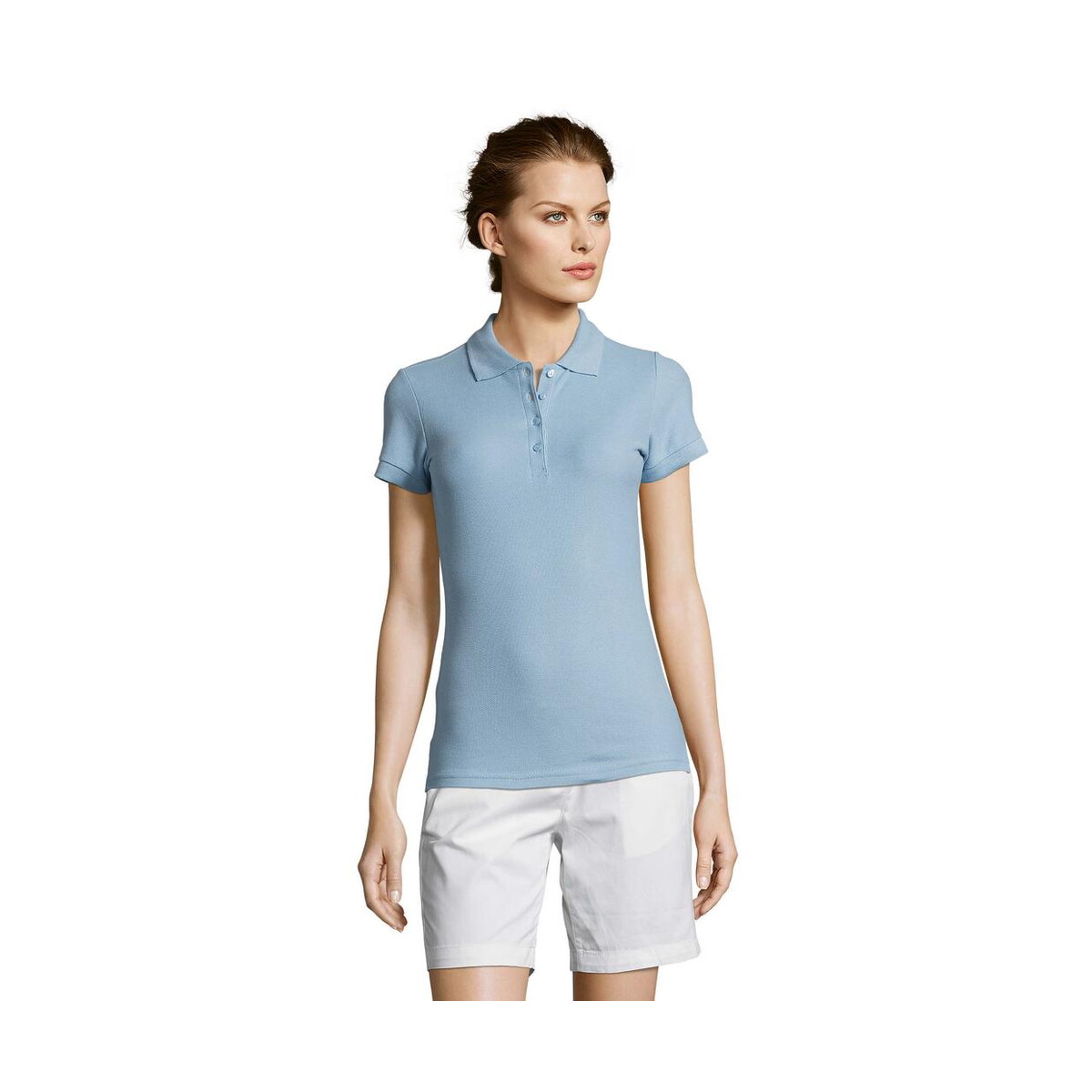 Koszulki polo z logo – people damskie polo 210g people s11310-sp PEOPLE Damskie POLO 210g PEOPLE s11310-sp