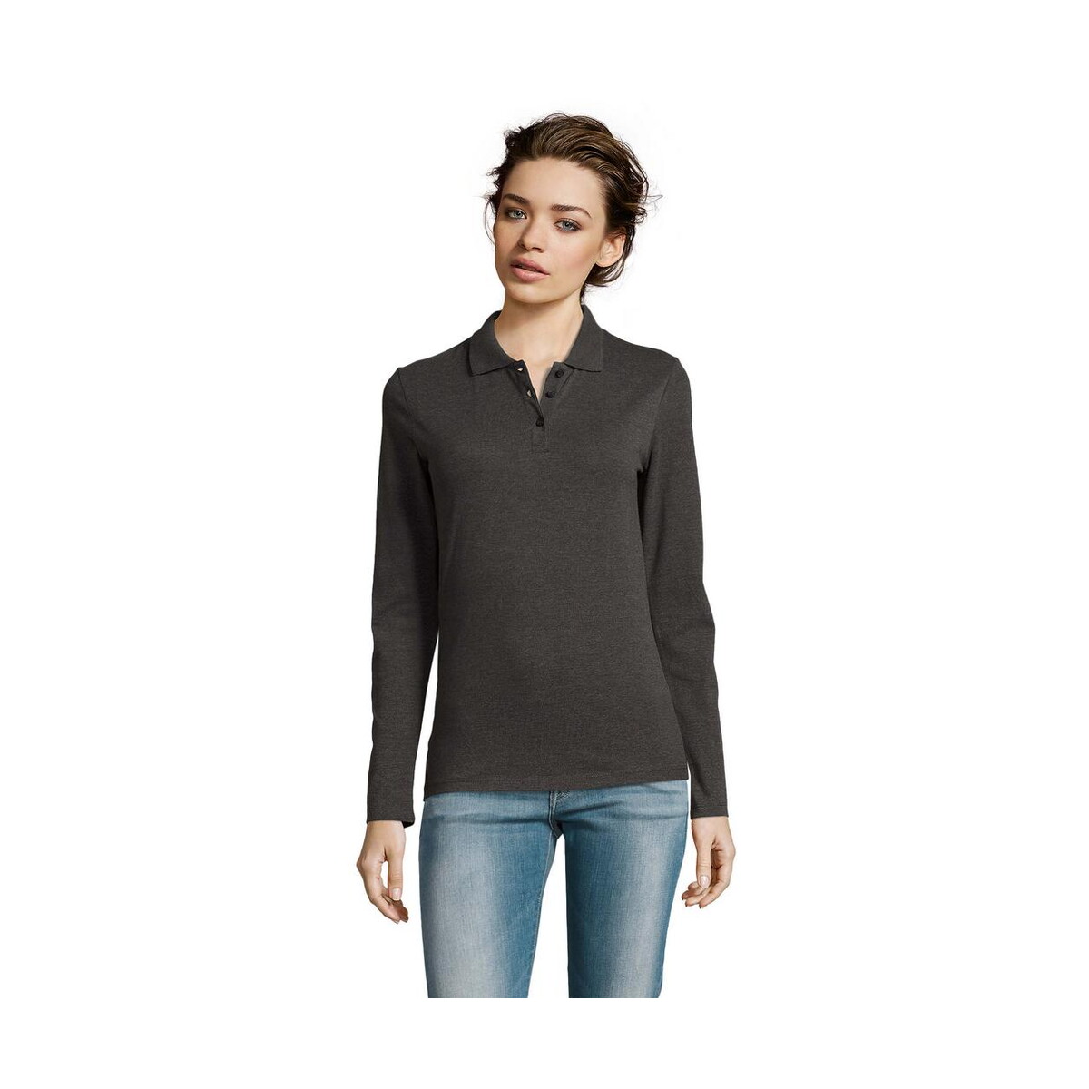 Koszulki polo z logo – perfect damskie lsl polo180 perfect lsl women s02083-ce PERFECT Damskie LSL POLO180 PERFECT LSL WOMEN s02083-ce