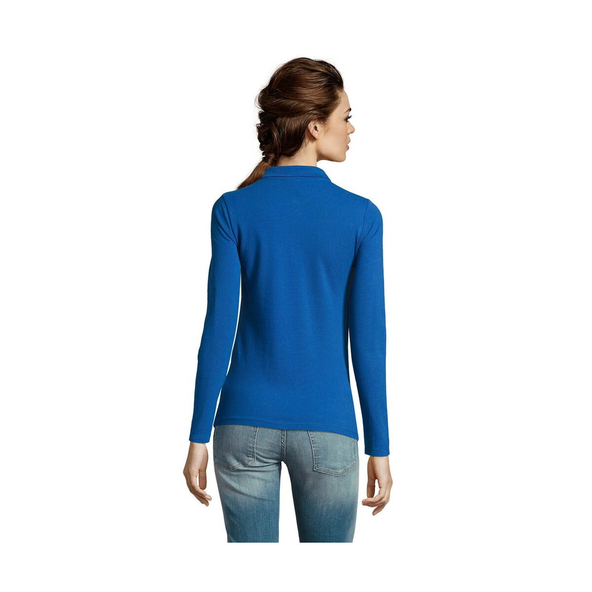 Koszulki polo z logo – perfect damskie lsl polo180 perfect lsl women s02083-rb-back PERFECT Damskie LSL POLO180 PERFECT LSL WOMEN s02083-rb-back