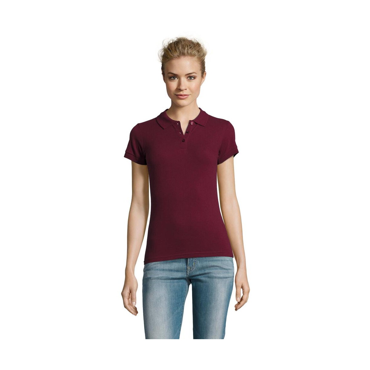Koszulki polo z logo – perfect damskie polo 180g perfect women s11347-bg PERFECT Damskie POLO 180g PERFECT WOMEN s11347-bg