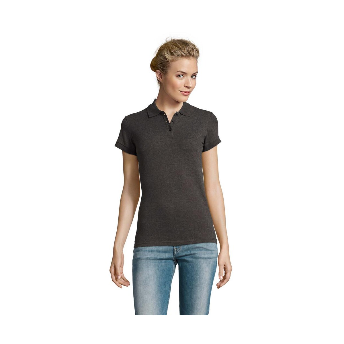 Koszulki polo z logo – perfect damskie polo 180g perfect women s11347-ce PERFECT Damskie POLO 180g PERFECT WOMEN s11347-ce