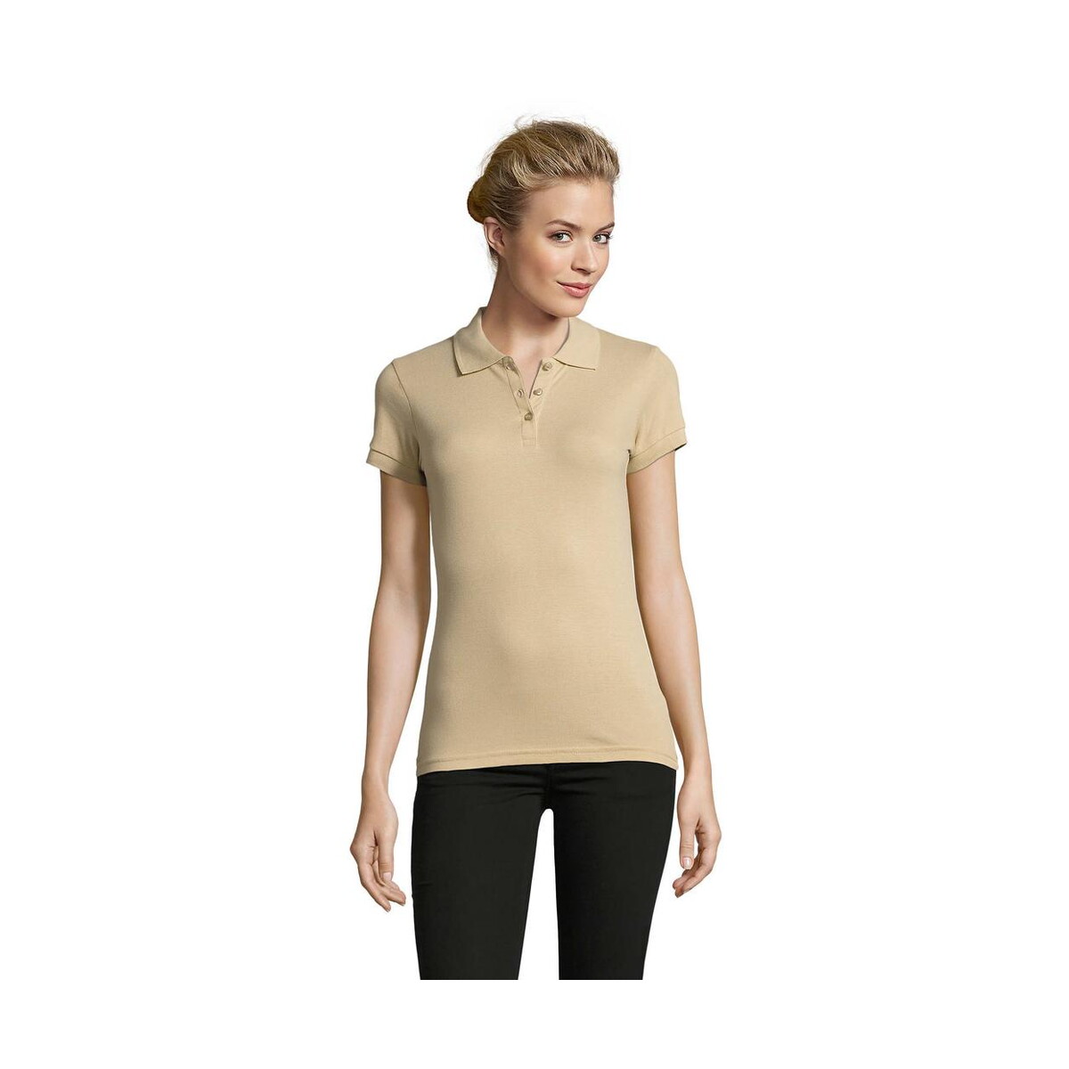 Koszulki polo z logo – perfect damskie polo 180g perfect women s11347-sa PERFECT Damskie POLO 180g PERFECT WOMEN s11347-sa
