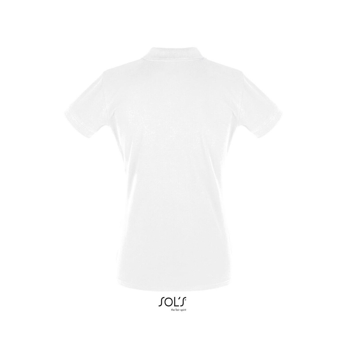 Koszulki polo z logo – perfect damskie polo 180g perfect women s11347-wh-back PERFECT Damskie POLO 180g PERFECT WOMEN s11347-wh-back